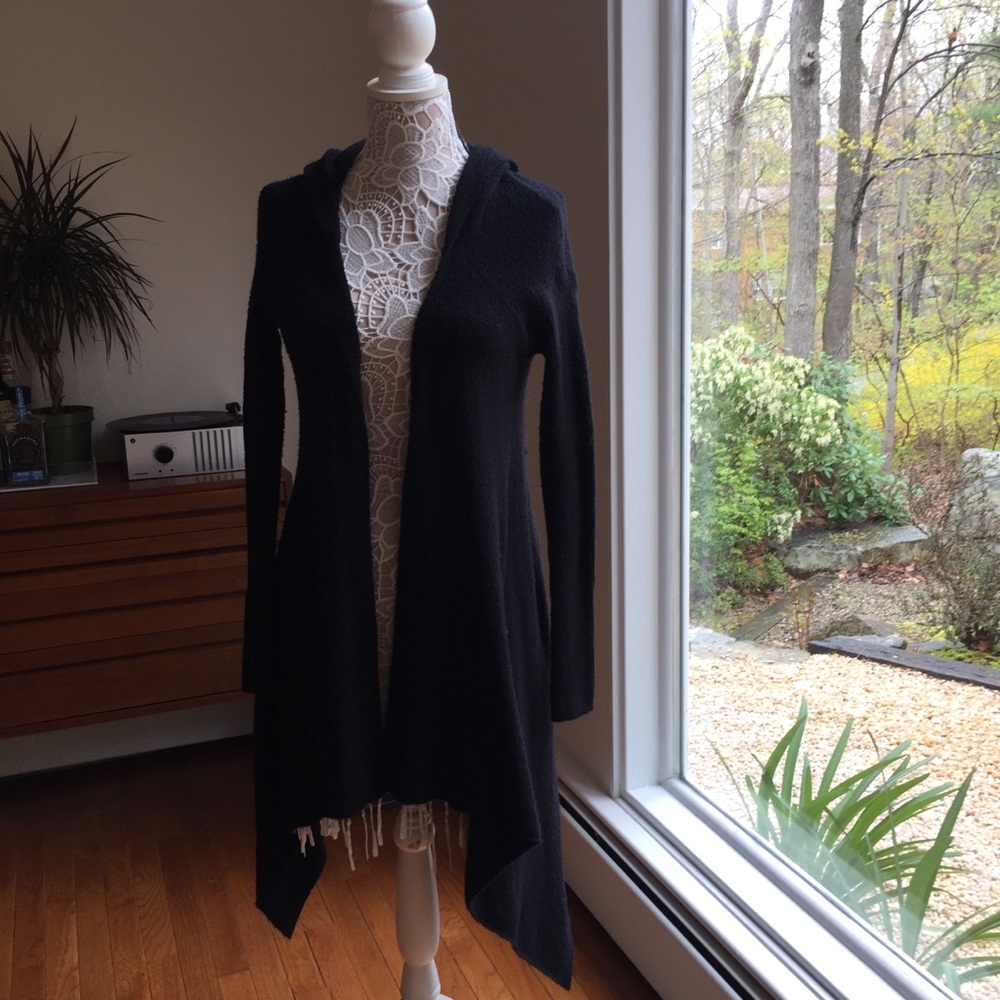 Free People hooded sweater.